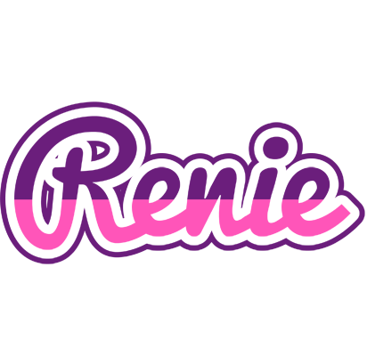 Renie cheerful logo