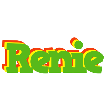 Renie crocodile logo