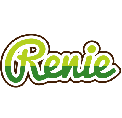 Renie golfing logo