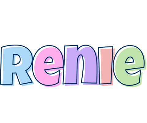 Renie pastel logo