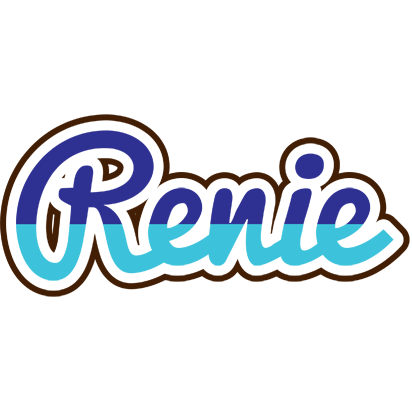 Renie raining logo