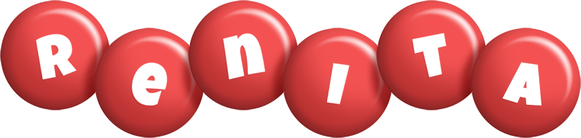 Renita candy-red logo