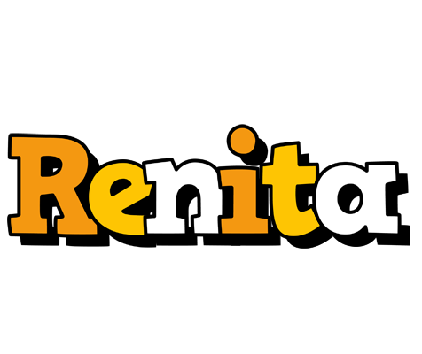 Renita cartoon logo
