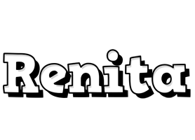 Renita snowing logo