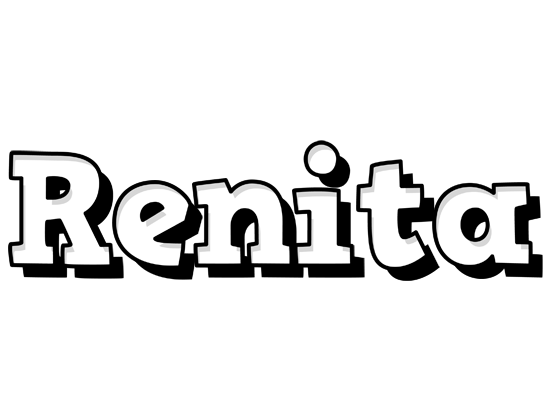 Renita snowing logo