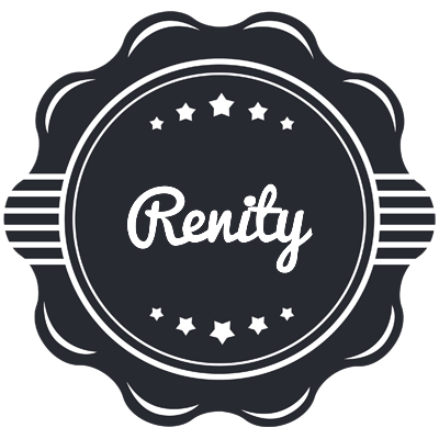 Renity badge logo