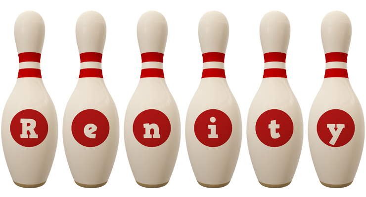 Renity bowling-pin logo