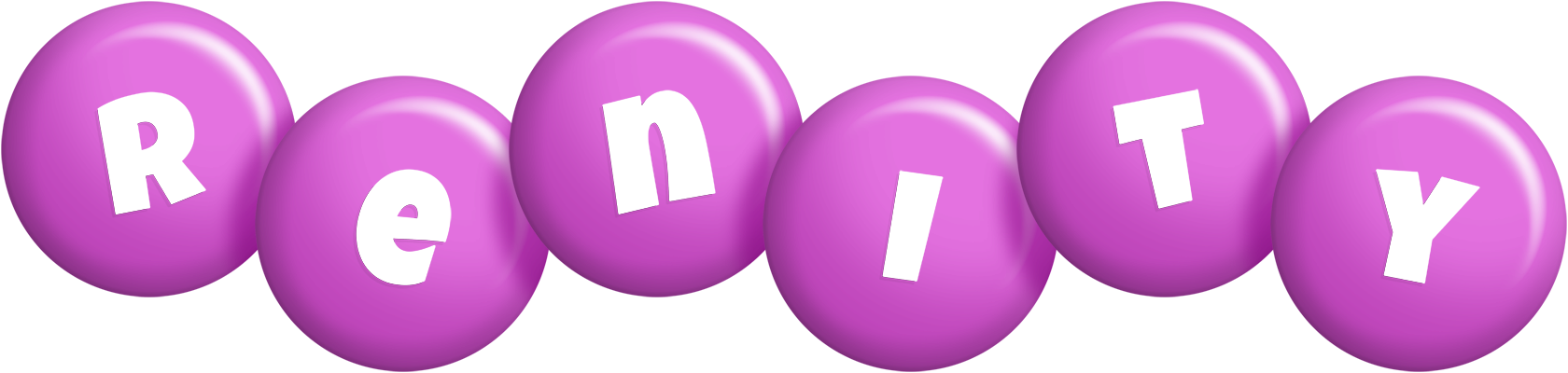 Renity candy-purple logo