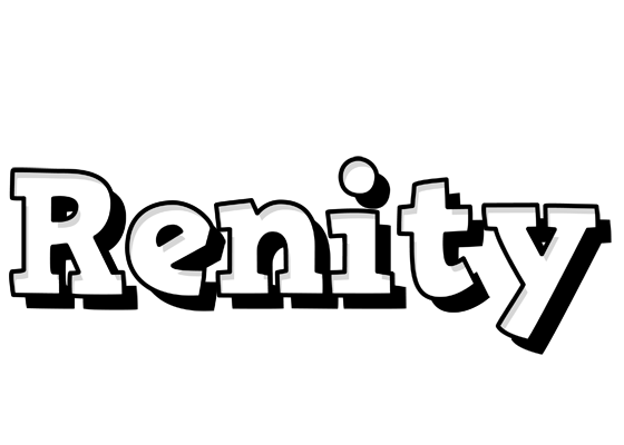 Renity snowing logo