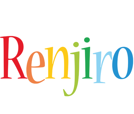 Renjiro birthday logo