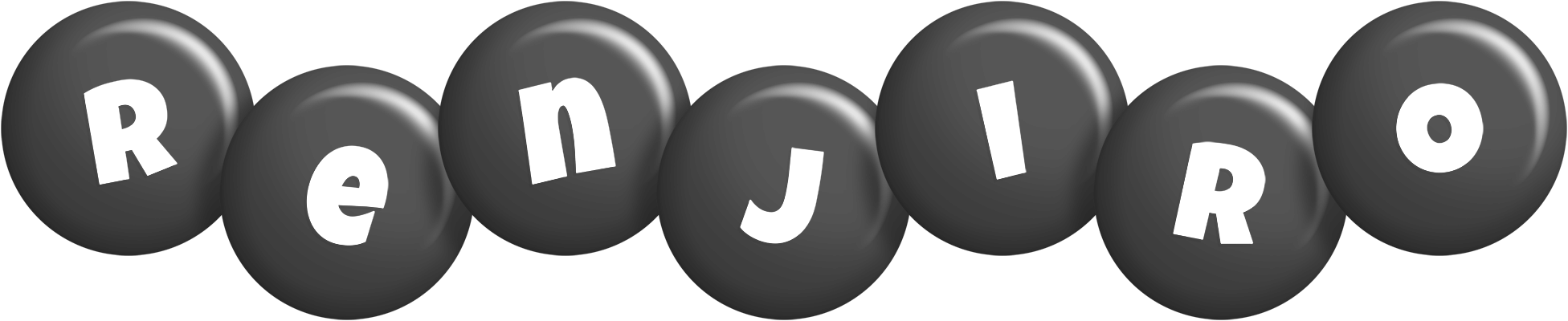 Renjiro candy-black logo