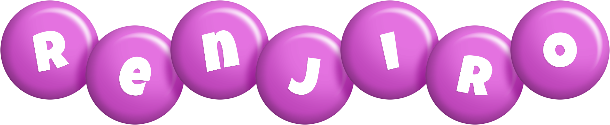 Renjiro candy-purple logo