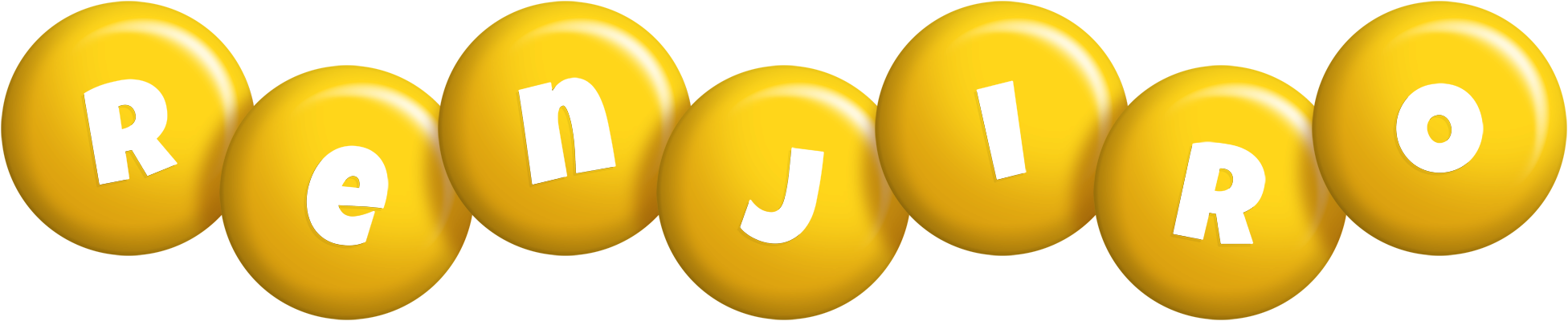 Renjiro candy-yellow logo