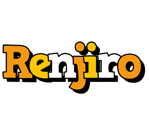 Renjiro cartoon logo