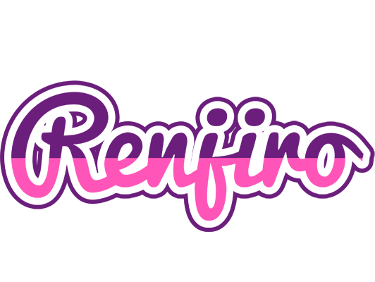 Renjiro cheerful logo