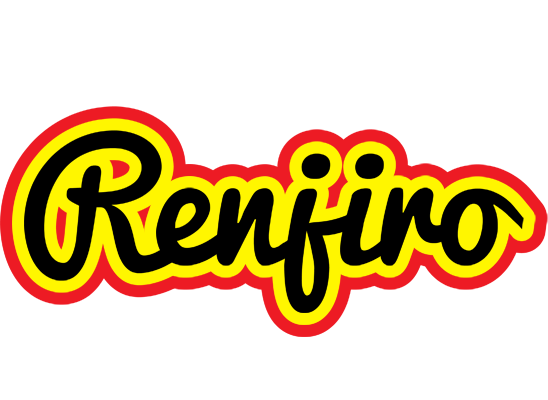 Renjiro flaming logo