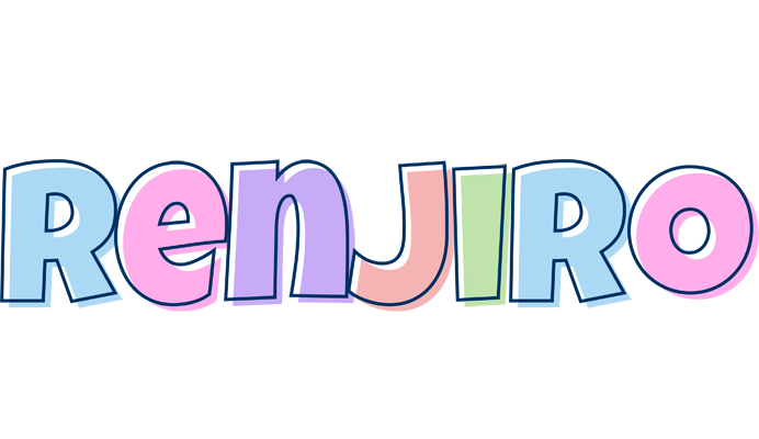 Renjiro pastel logo