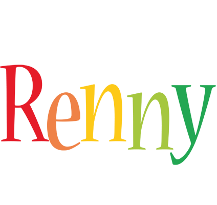 Renny birthday logo