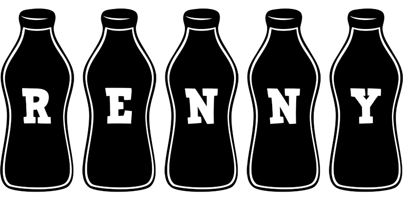Renny bottle logo