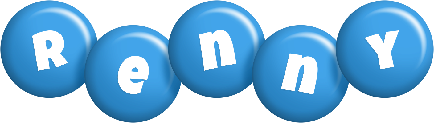 Renny candy-blue logo