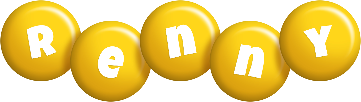 Renny candy-yellow logo