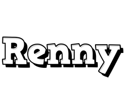 Renny snowing logo