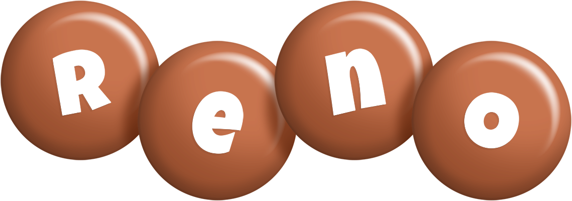 Reno candy-brown logo