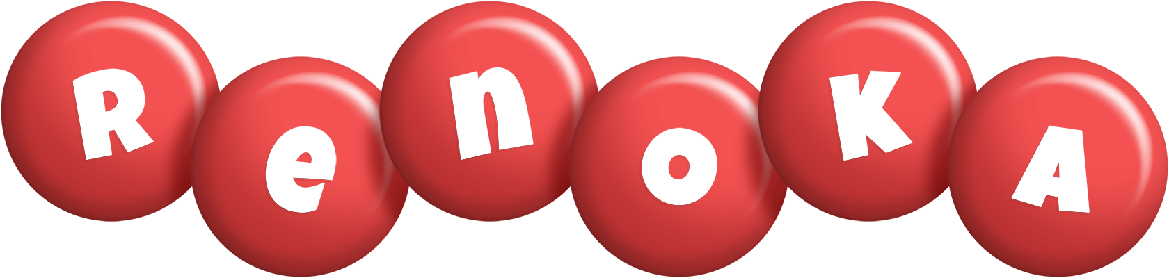 Renoka candy-red logo