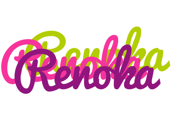 Renoka flowers logo