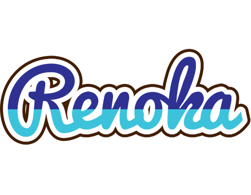 Renoka raining logo