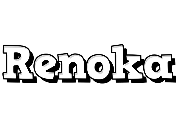 Renoka snowing logo