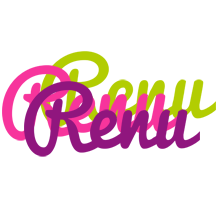 Renu flowers logo