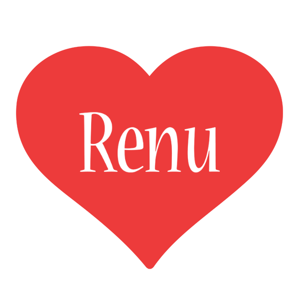 Renu love logo