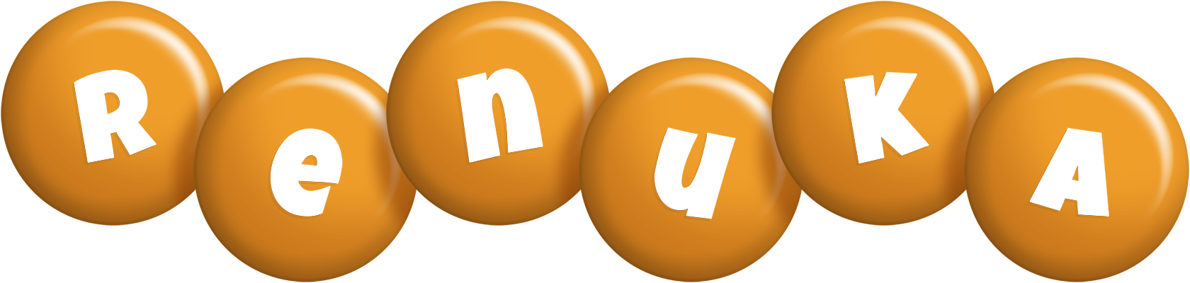Renuka candy-orange logo