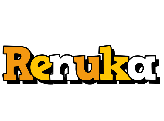Renuka cartoon logo