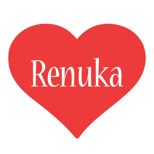 Renuka love logo