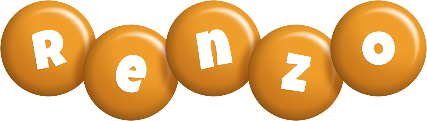 Renzo candy-orange logo