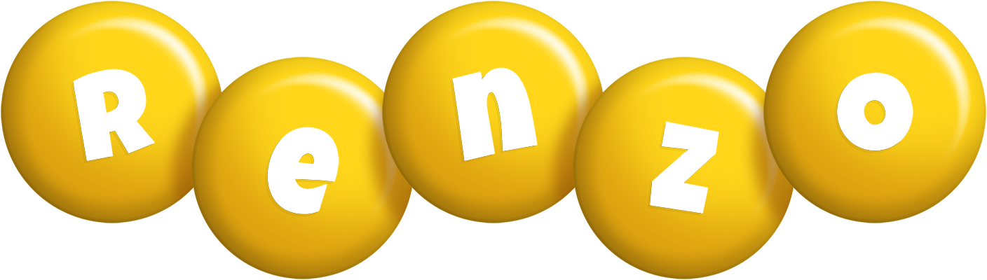 Renzo candy-yellow logo