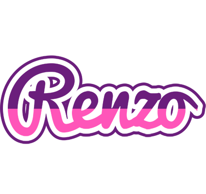 Renzo cheerful logo