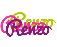 Renzo flowers logo