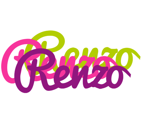 Renzo flowers logo