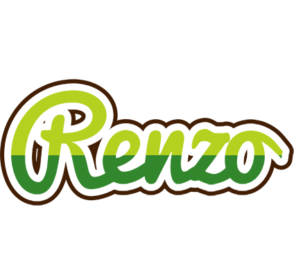 Renzo golfing logo