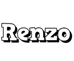 Renzo snowing logo