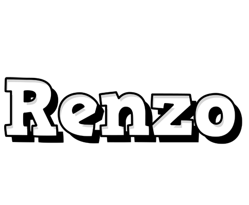 Renzo snowing logo