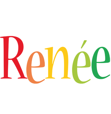 Renée birthday logo