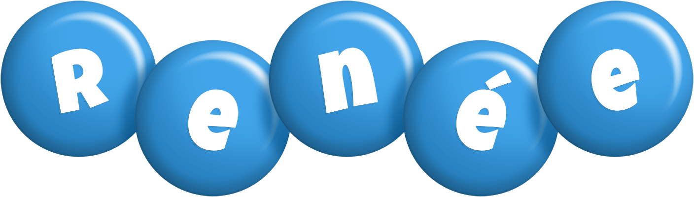 Renée candy-blue logo
