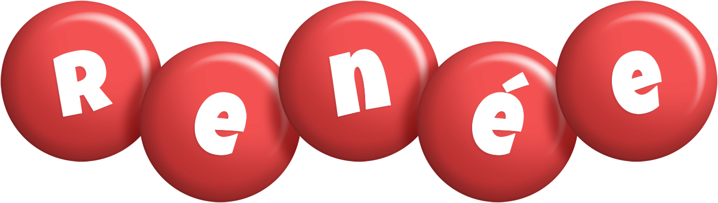 Renée candy-red logo