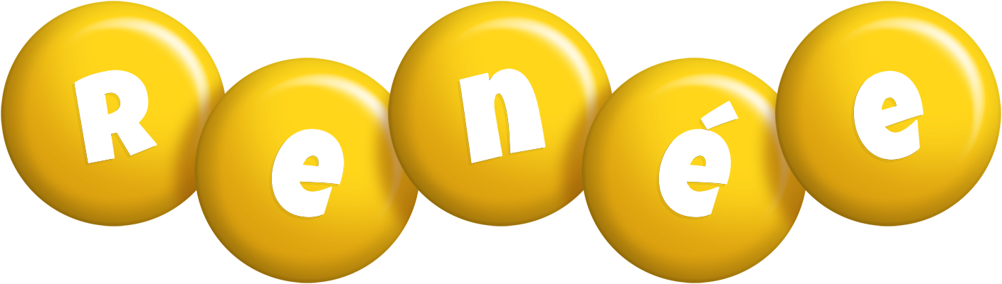 Renée candy-yellow logo
