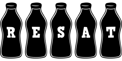 Resat bottle logo