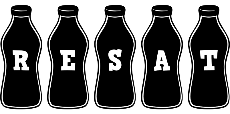 Resat bottle logo